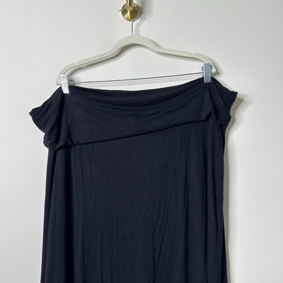 Motherhood Maternity Black Maxi Skirt 3X - Picture 2 of 5